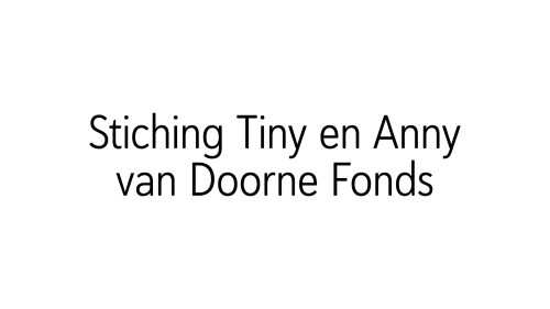 6 5 LOGO STICHTING TINY EN ANNE VAN DOORNE FONDS