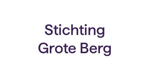 Tekst stichting grote berg