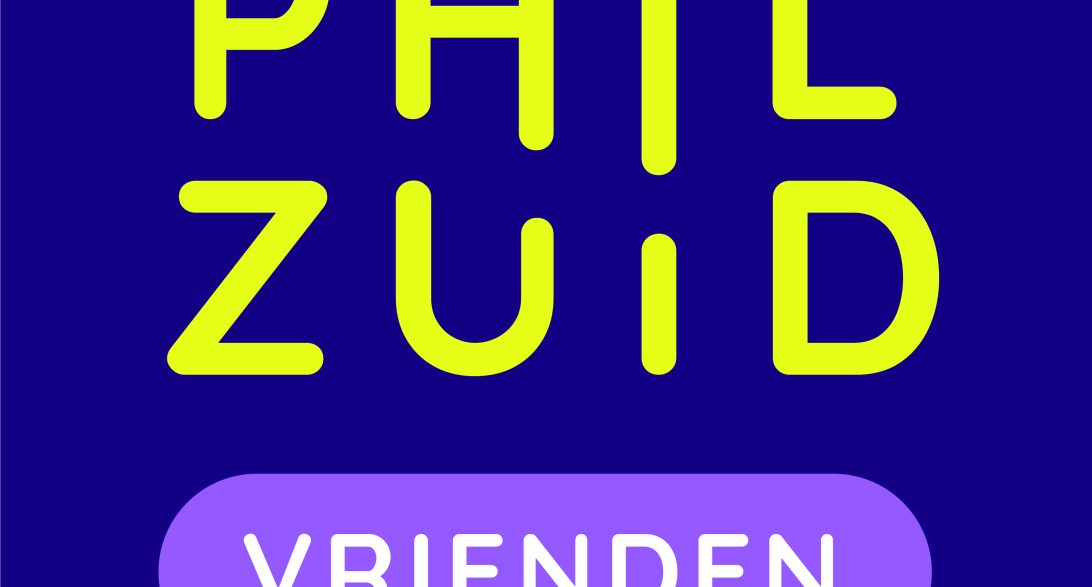 Philzuid vrienden stand alone logo PAARS CMYK