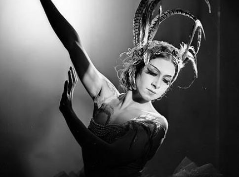 Valentina Blinova in L Oiseau de feu The Firebird Ballets Russes Sydney